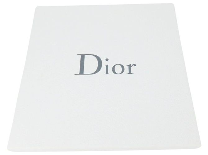 Foulard in seta rosso e bianco Christian Dior - vista 9