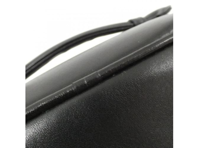 Chanel 01619 Handtasche aus schwarzem Lammleder - Ansicht 4
