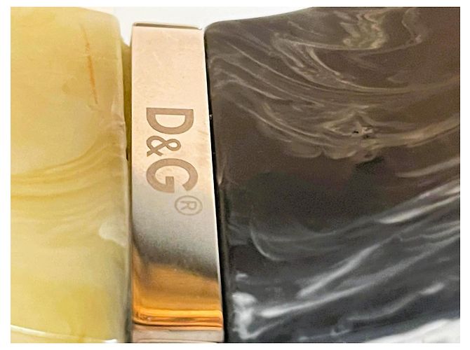 Stupendo bracciale DOLCE & GABBANA alto rigido turchese e multicolore - vista 11