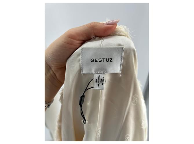 Blazer Gestuz Ecru Caqui - vista 5