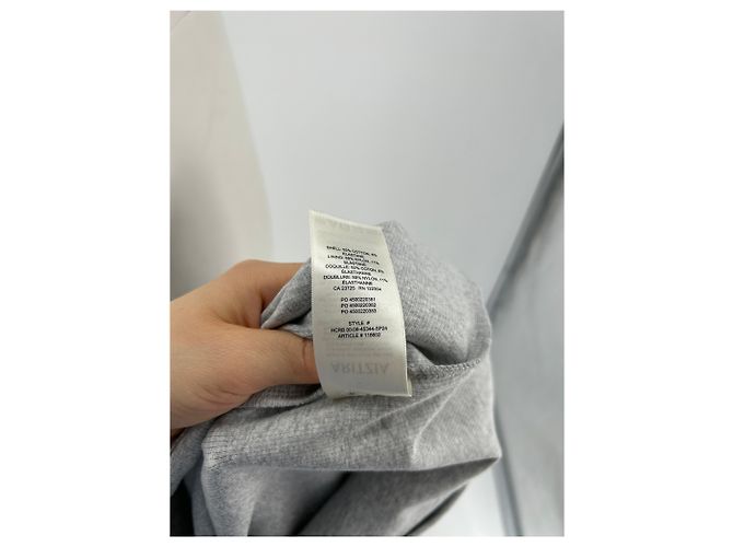 Autre Marque ARITZIA Graues kurzes geripptes Kleid mit Trägern - Ansicht 7