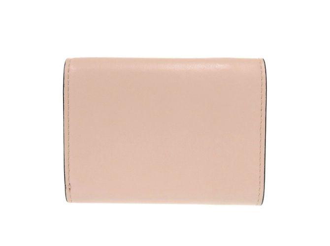 Cartera tri-fold micro rosa Fendi Roma - vista 3