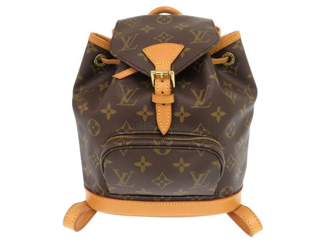 Louis Vuitton Mini Montsouris Monogram Rucksack Braun Monogramm - Ansicht 2