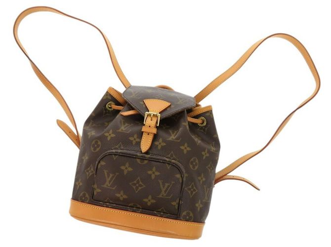 Louis Vuitton Mini Montsouris Monogram Rucksack Braun Monogramm - Ansicht 6