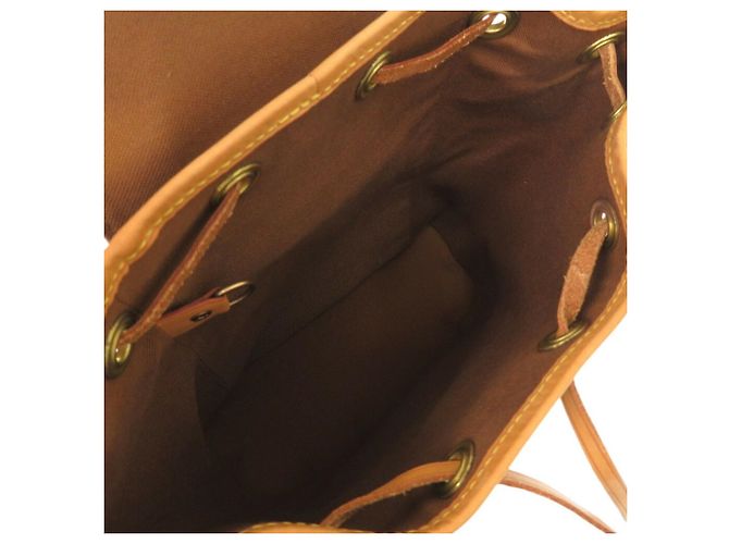 Louis Vuitton Mini Montsouris Monogram Rucksack Braun Monogramm - Ansicht 7