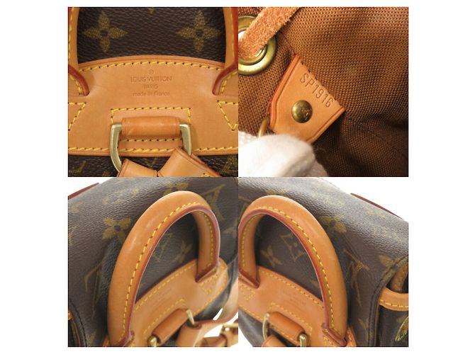 Louis Vuitton Mini Montsouris Monogram Rucksack Braun Monogramm - Ansicht 8