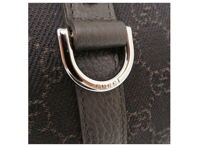 Borsa Tote Gucci GG Abbey Marrone scuro - vista 8