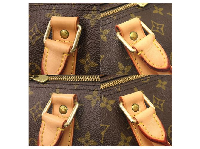 Borsa Monogram Keepall Bandoulière 60 di Louis Vuitton Marrone Monogramma - vista 10
