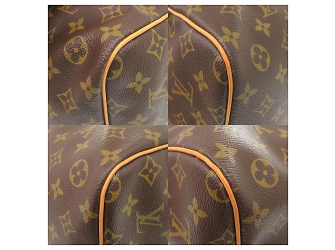 Borsa Monogram Keepall Bandoulière 60 di Louis Vuitton Marrone Monogramma - vista 5