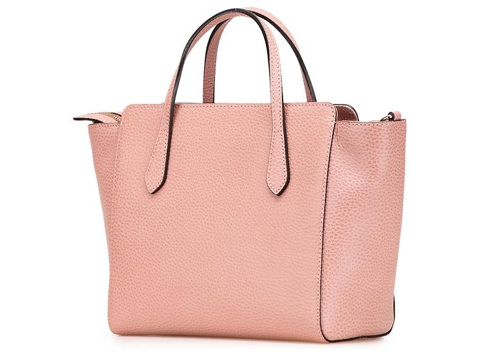 Borsa Swing Mini Gucci in pelle di vitello rosa - vista 2