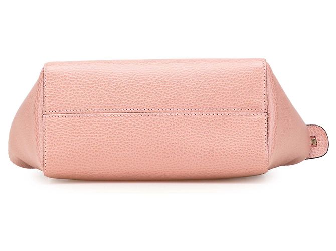 Borsa Swing Mini Gucci in pelle di vitello rosa - vista 3