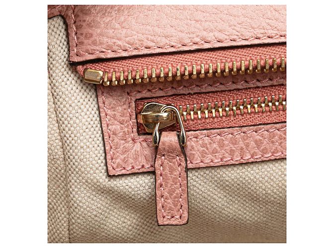Borsa Swing Mini Gucci in pelle di vitello rosa - vista 5