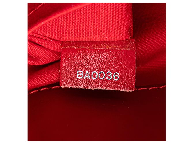 Louis Vuitton Passy PM in Epi rosso - vista 7