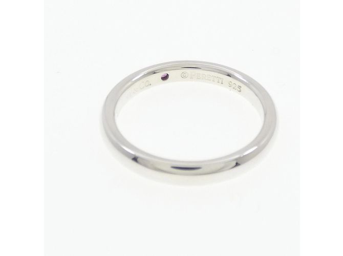 Tiffany & Co Tiffany Silber 925 Bandring mit Saphir - Ansicht 3