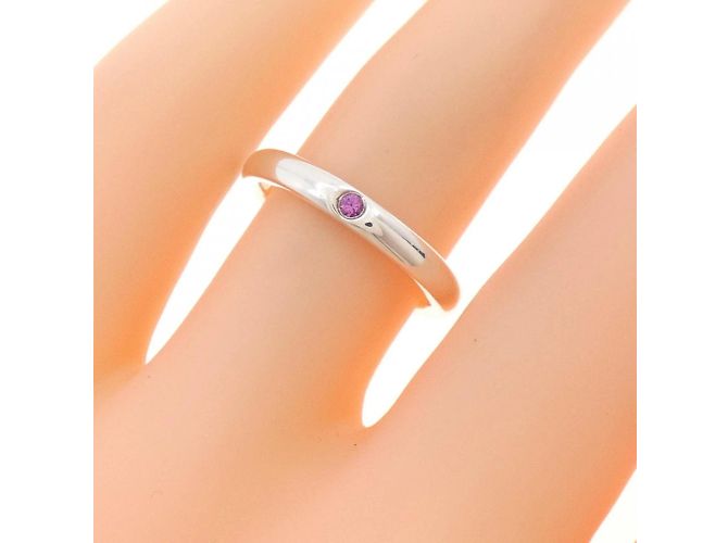 Tiffany & Co Tiffany Silber 925 Bandring mit Saphir - Ansicht 5