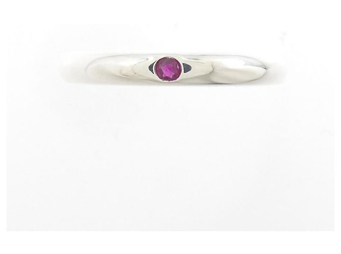 Tiffany & Co Anello in argento 925 Tiffany con rubino - vista 2
