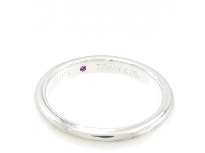 Tiffany & Co Anello in argento 925 Tiffany con rubino - vista 3