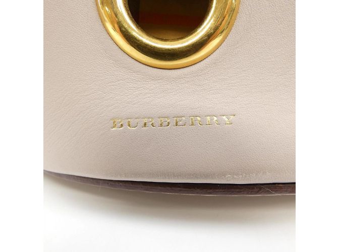 Borsa grigia Burberry - vista 5