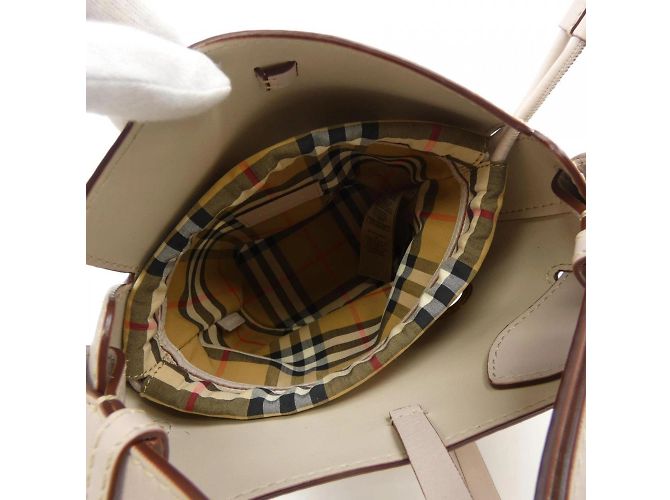Borsa grigia Burberry - vista 6