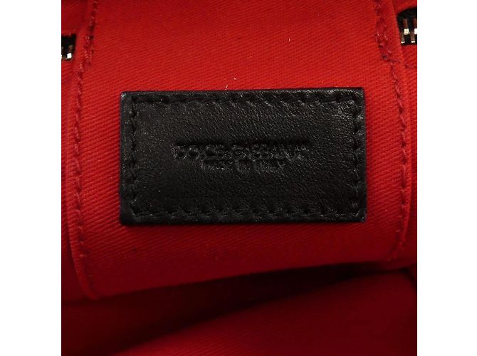Borsa a mano nera Dolce & Gabbana - vista 5