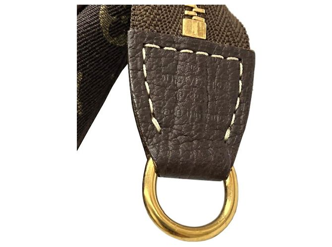 Borsa Mini Run Monogram Louis Vuitton Marrone Damier ebene - vista 7