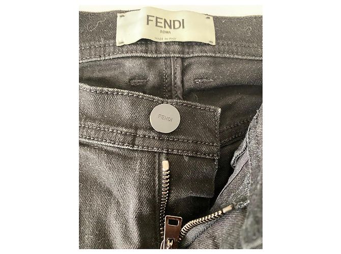 Jeans Fendi "Karl Loves" – Edición Limitada Original Negro - vista 7