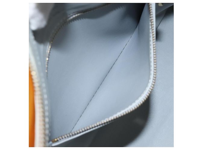 LOUIS VUITTON Monogram Vernis Houston Borsa a Mano Grigia M91053 LV Auth hk2570 Grigio - vista 21