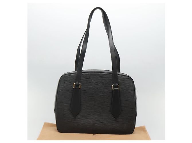 LOUIS VUITTON Borsa a Spalla Epi Voltaire Nera M52432 LV Auth bs25359 Nero - vista 12