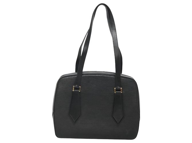 LOUIS VUITTON Borsa a Spalla Epi Voltaire Nera M52432 LV Auth bs25359 Nero - vista 13