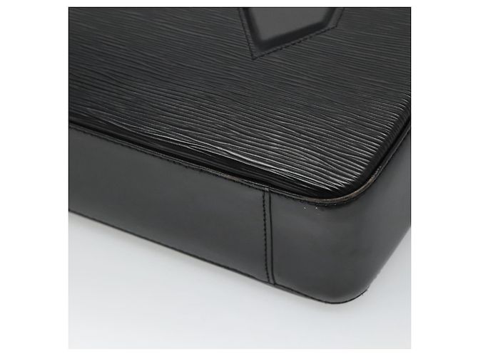 LOUIS VUITTON Borsa a Spalla Epi Voltaire Nera M52432 LV Auth bs25359 Nero - vista 15