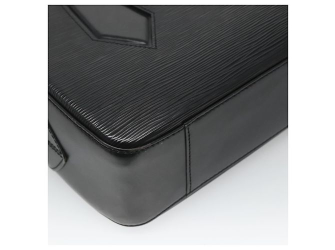 LOUIS VUITTON Borsa a Spalla Epi Voltaire Nera M52432 LV Auth bs25359 Nero - vista 16