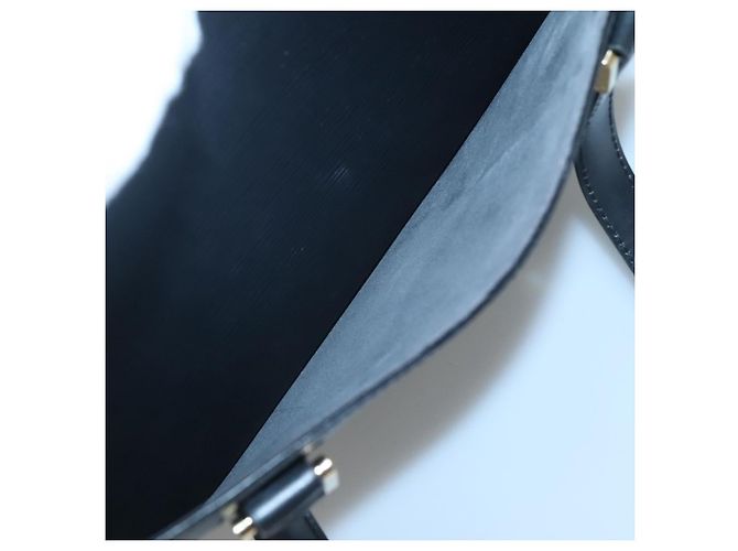 LOUIS VUITTON Borsa a Spalla Epi Voltaire Nera M52432 LV Auth bs25359 Nero - vista 22