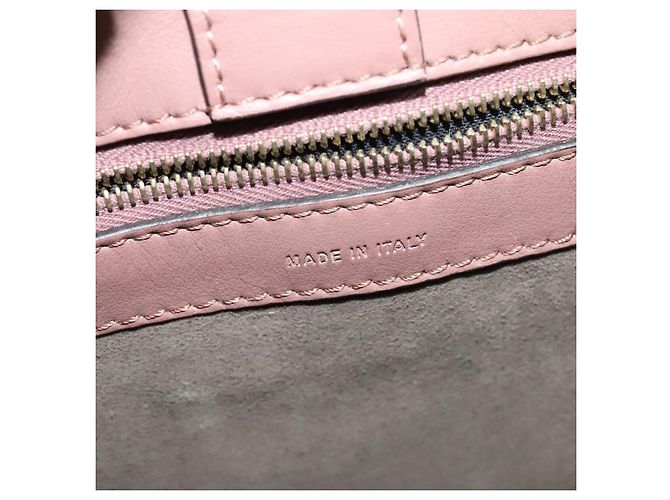 Borsa a mano in pelle FENDI Runaway Small 2way Rosa Oro Auth bs25561 D'oro - vista 17