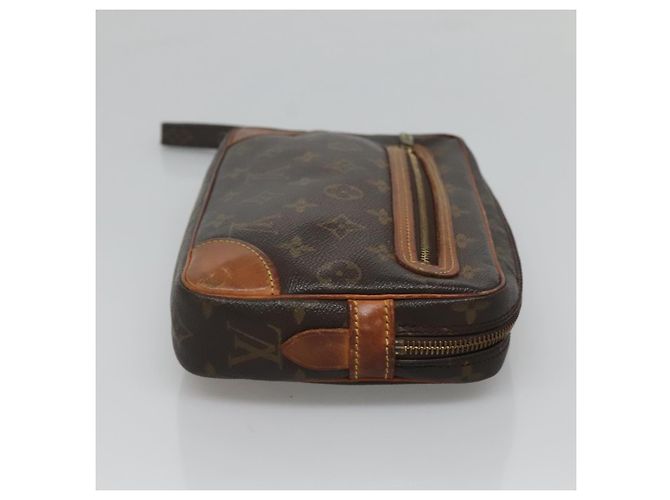 LOUIS VUITTON Monogram Marly Dragonne GM Borsa Clutch M51825 LV Auth 123659 Monogramma - vista 3