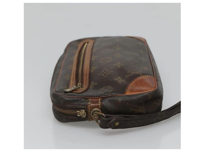 LOUIS VUITTON Monogram Marly Dragonne GM Borsa Clutch M51825 LV Auth 123659 Monogramma - vista 4