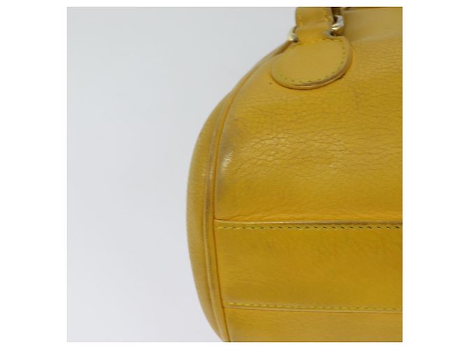 Zaino in pelle Christian Dior oro giallo Auth BA2068 D'oro - vista 14