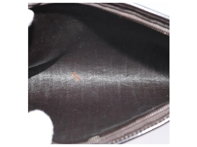 Borsa a spalla in tela Trotter Christian Dior marrone oro Auth sw662 D'oro - vista 16