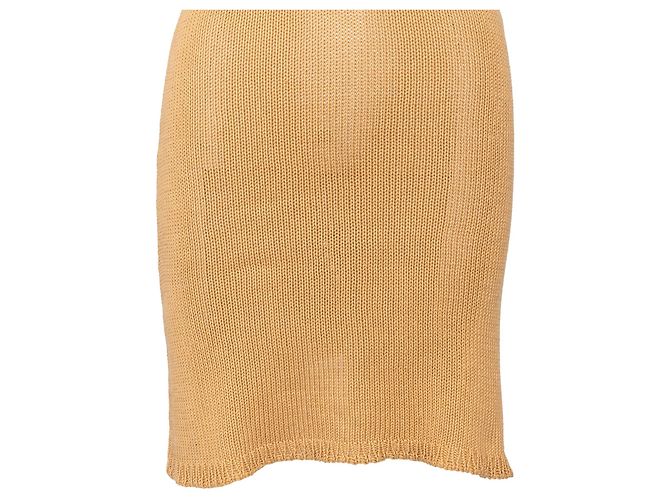 Romeo Gigli Gigli Häkelkleid Braun - Ansicht 5