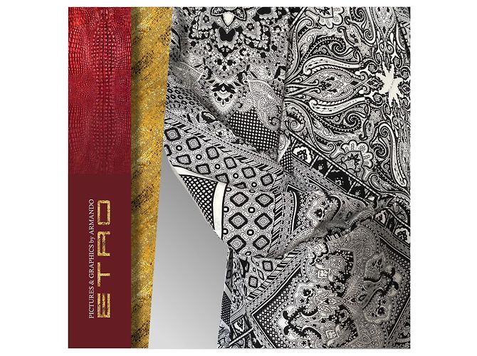 Etro's Black & White Patterned - Silk Jacket - view 9
