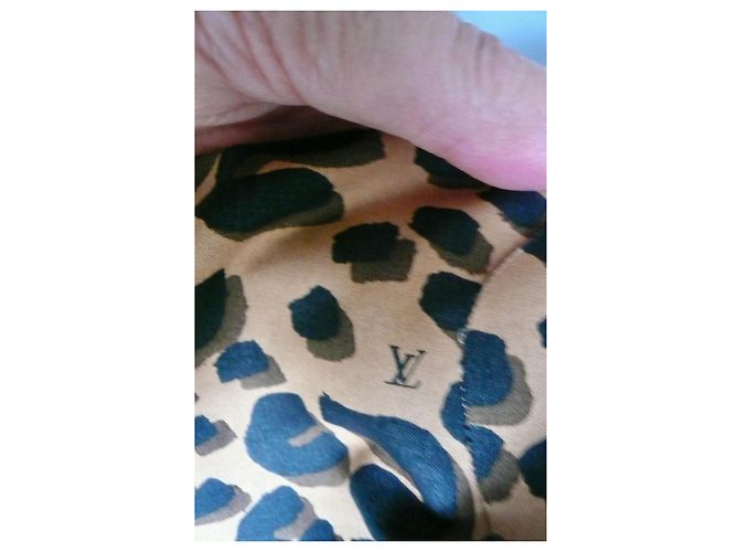 LOUIS VUITTON x STEPHEN SPROUSE Impermeable Mackintosh algodón aceitado BUEN ESTADO T38 Beige - vista 8