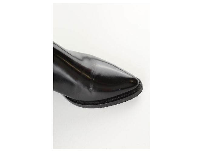 Louis Vuitton Botas de cuero negras Negro - vista 5