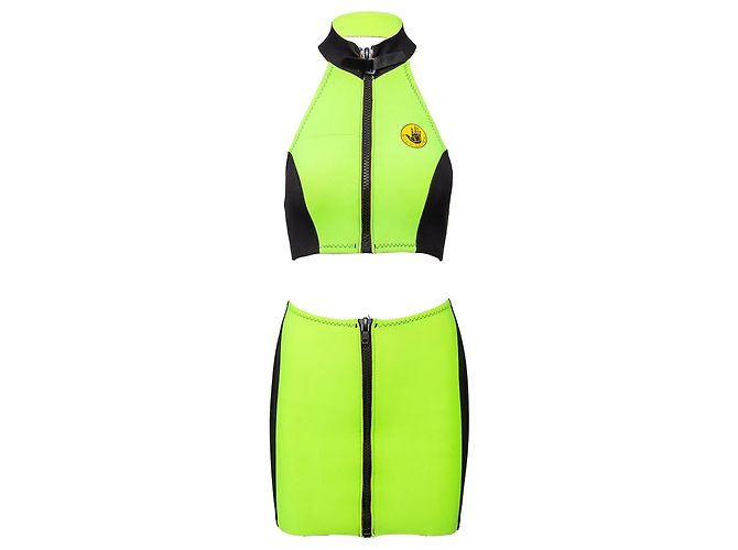 Autre Marque Set Body Glove Vintage Verde - vista 2