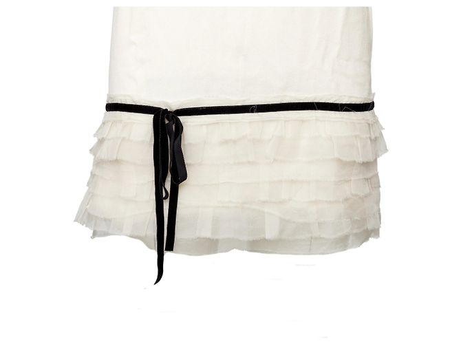 Red Valentino Mini Kleid Aus weiß - Ansicht 4