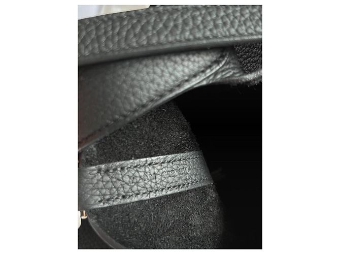 Hermès Picotin 22 taurillon clemence Nero - vista 5