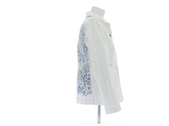 Christian Dior Weiße Jeansjacke - Ansicht 3