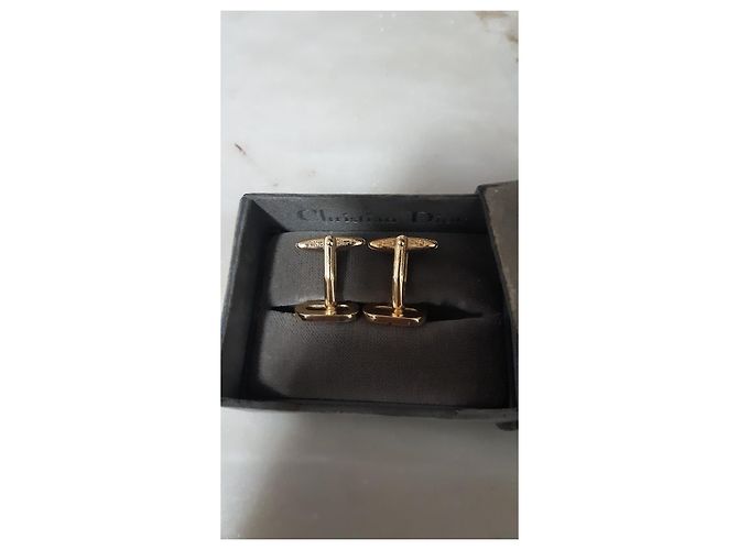 Gemelli Christian Dior placcati oro D'oro - vista 2