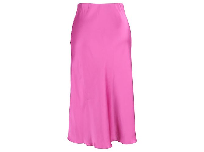 Falda Midi Nanushka en Satén Rosa - vista 3