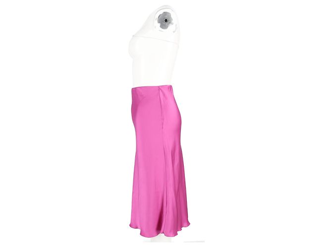 Falda Midi Nanushka en Satén Rosa - vista 5