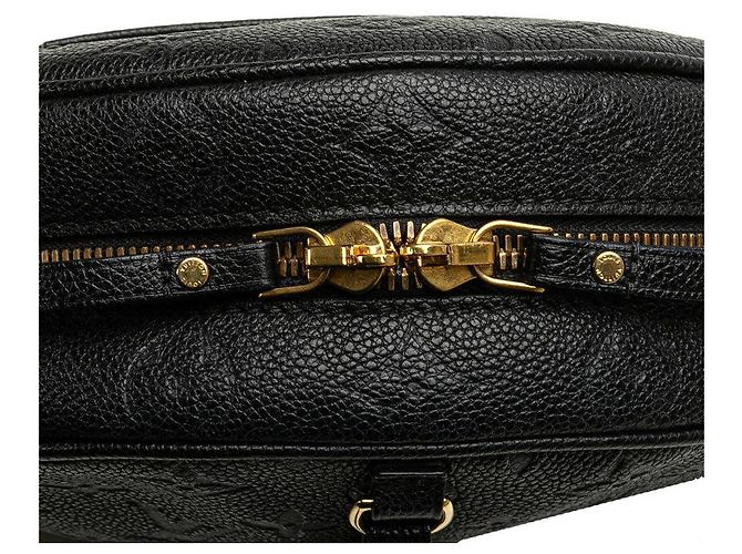 Borsa a spalla Louis Vuitton Monogram Empreinte Boite Chapeau Souple MM M45649 Nero - vista 5
