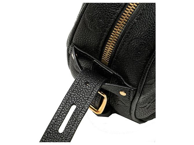 Borsa a spalla Louis Vuitton Monogram Empreinte Boite Chapeau Souple MM M45649 Nero - vista 6